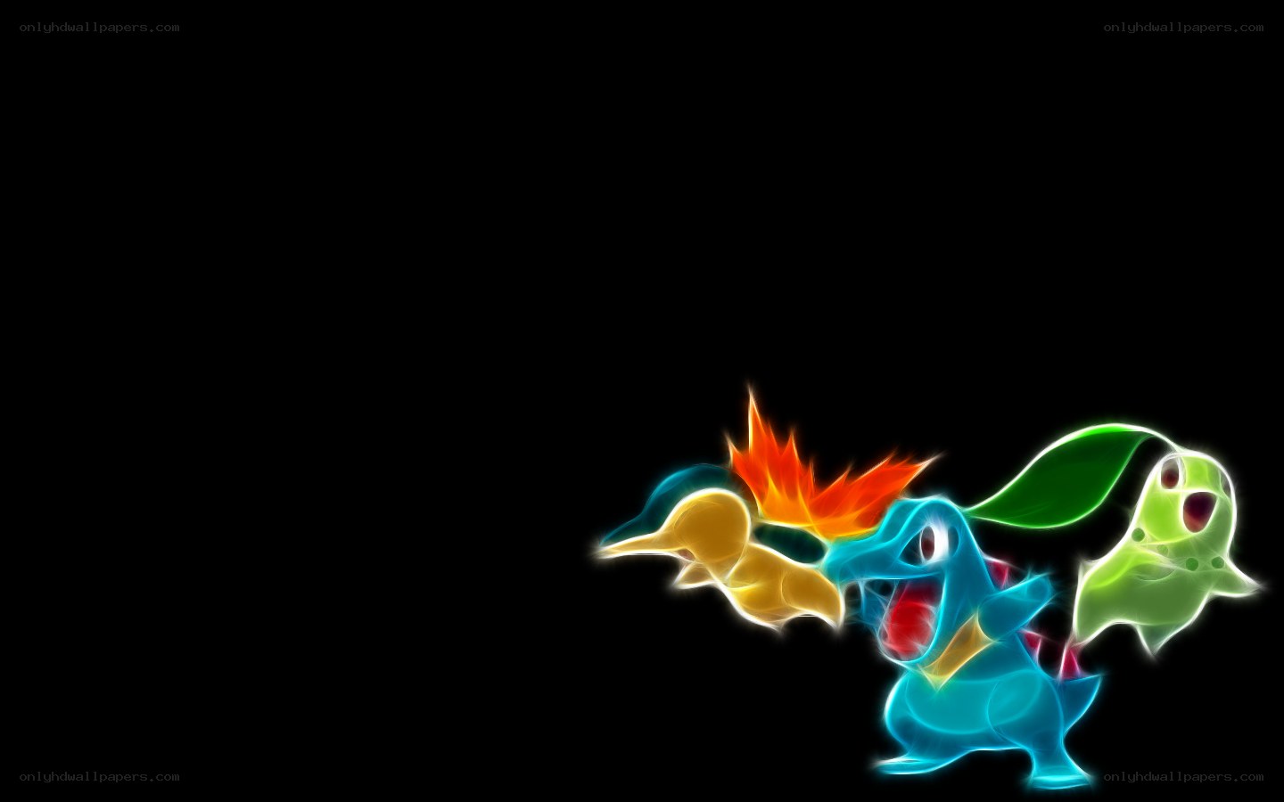 Pokémon starter trio