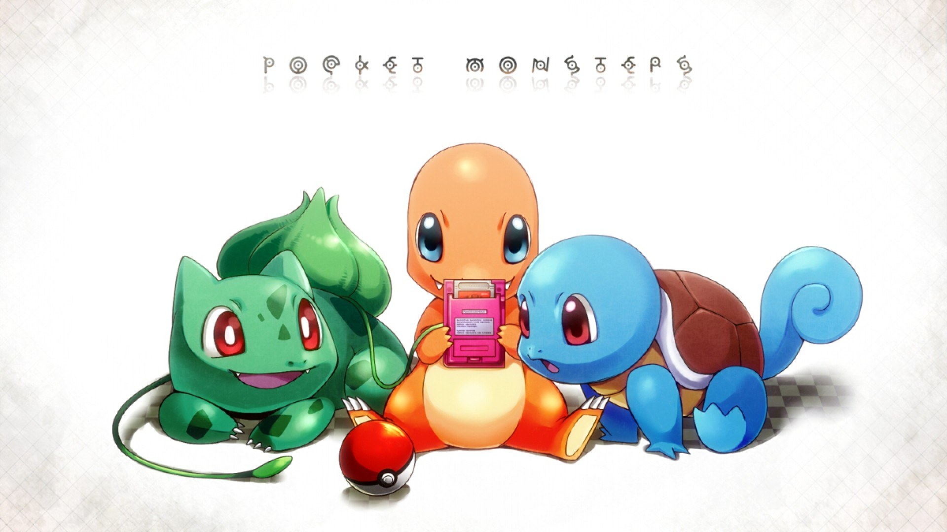 Pokémon starter trio