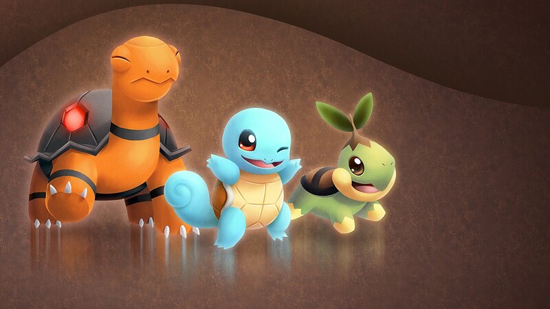 Pokémon starter trio