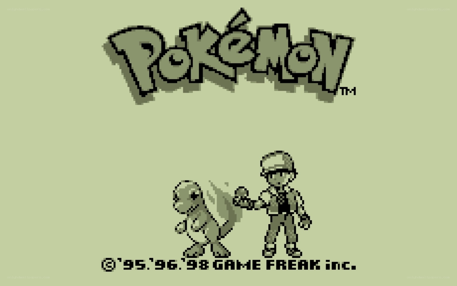 Pokémon title screen