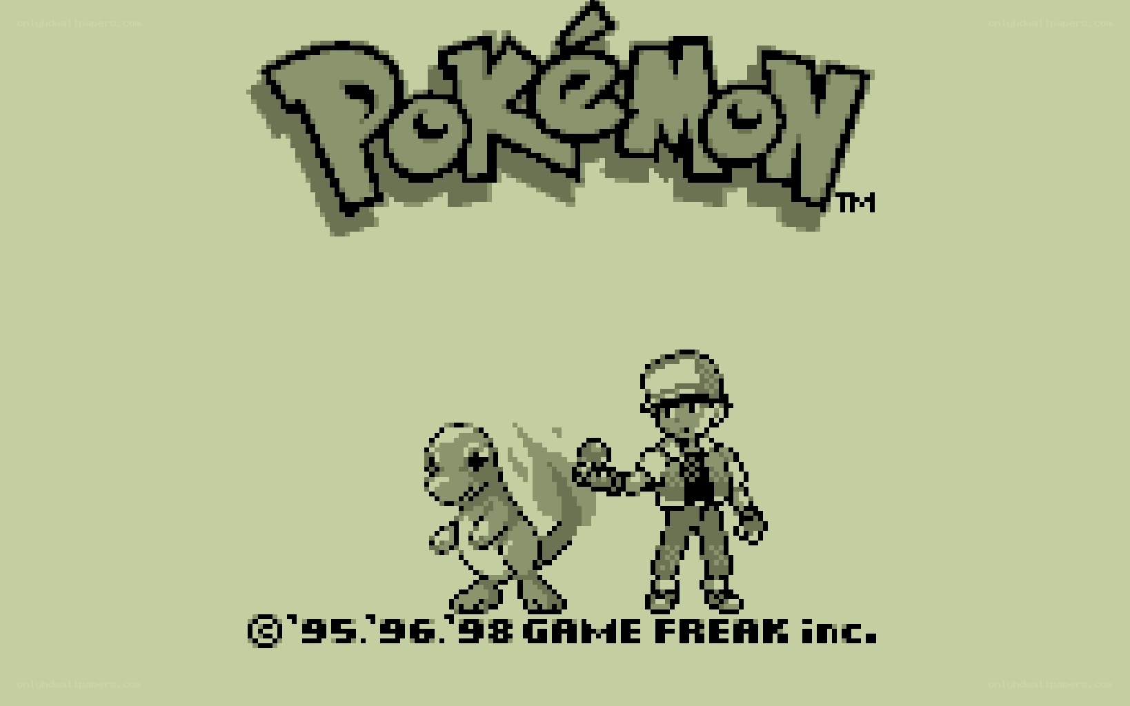 Pokémon title screen