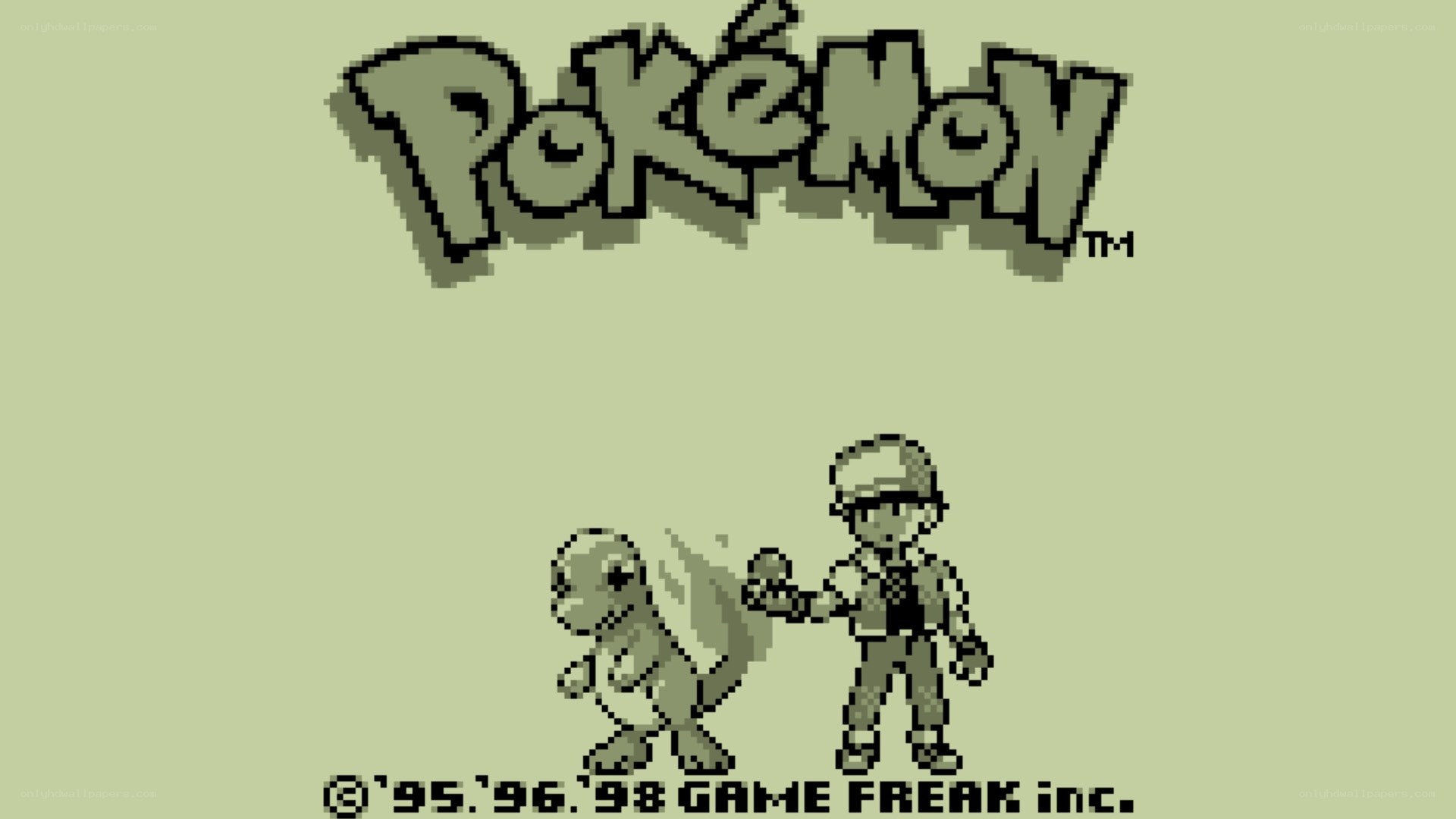 Pokémon title screen