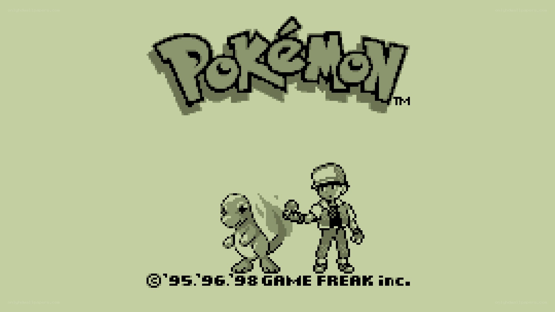 Pokémon title screen