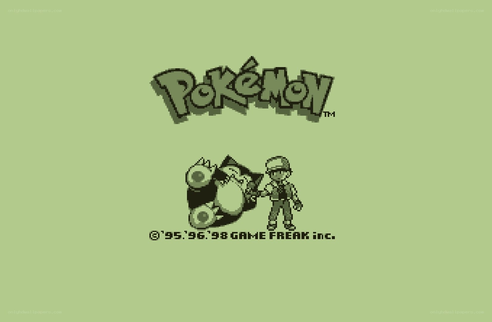 Pokémon title screen