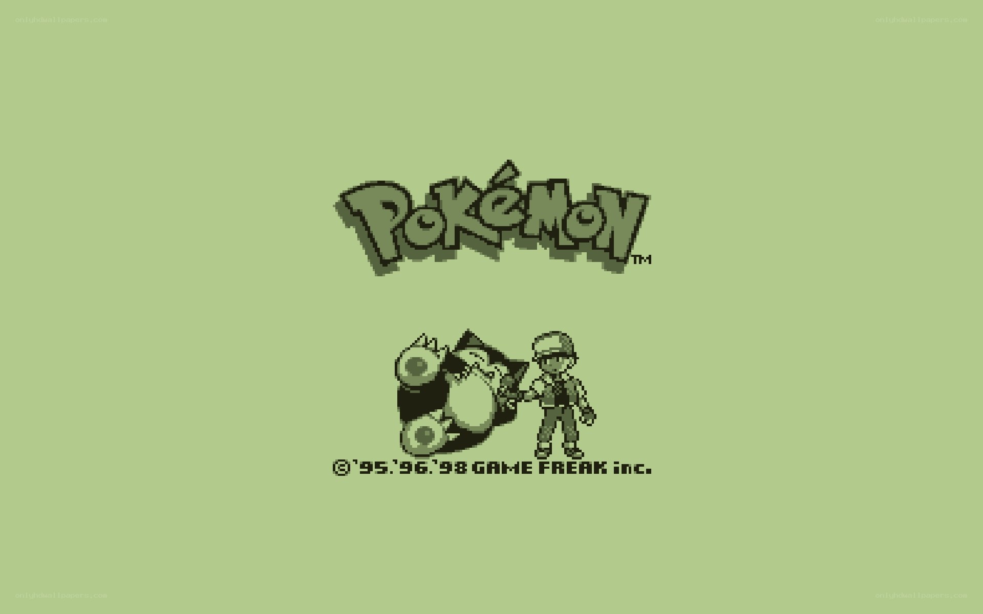 Pokémon title screen