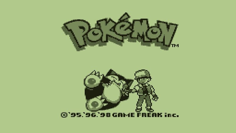 Pokémon Title Screen — Green