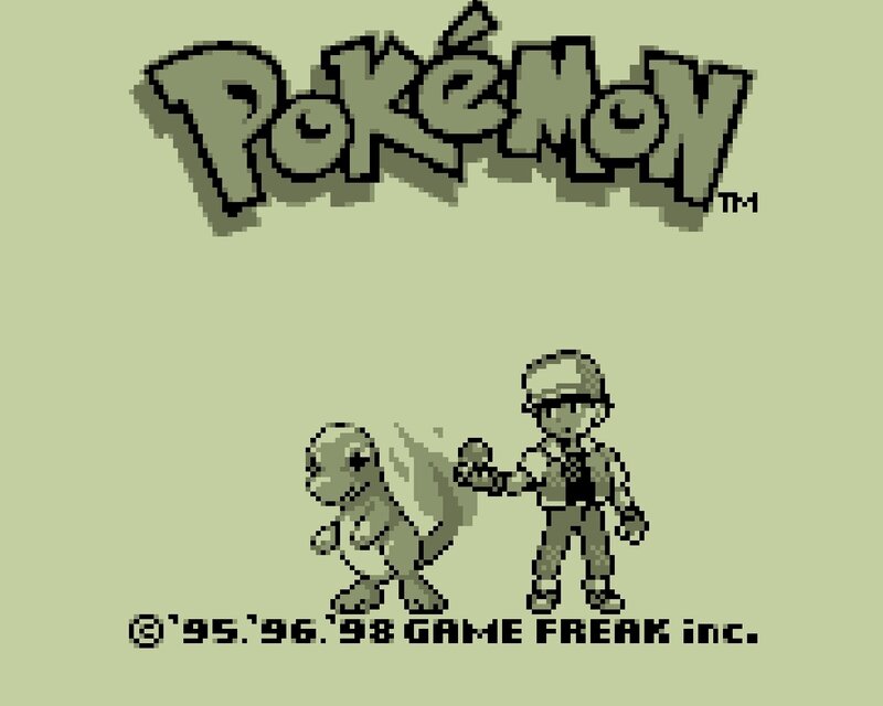 Pokémon title screen
