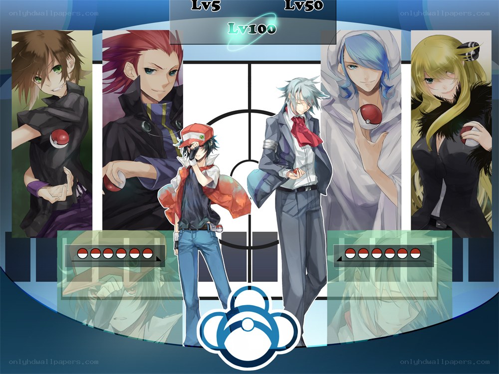 Pokémon trainer battle lineup
