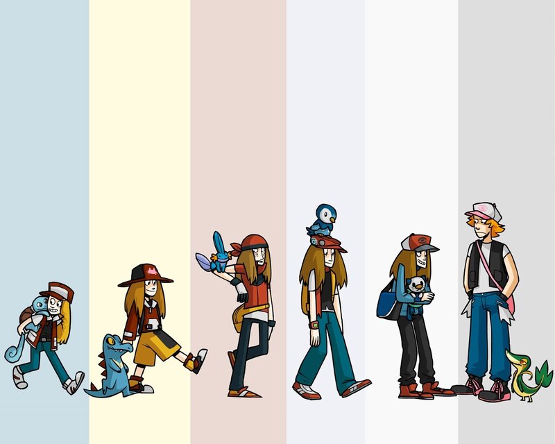 Pokémon trainer evolution