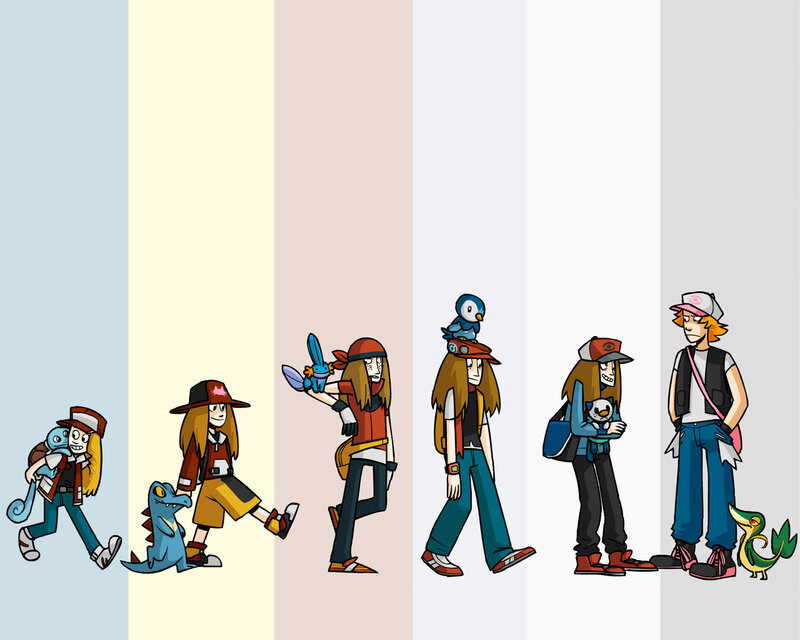 Pokémon trainer evolution