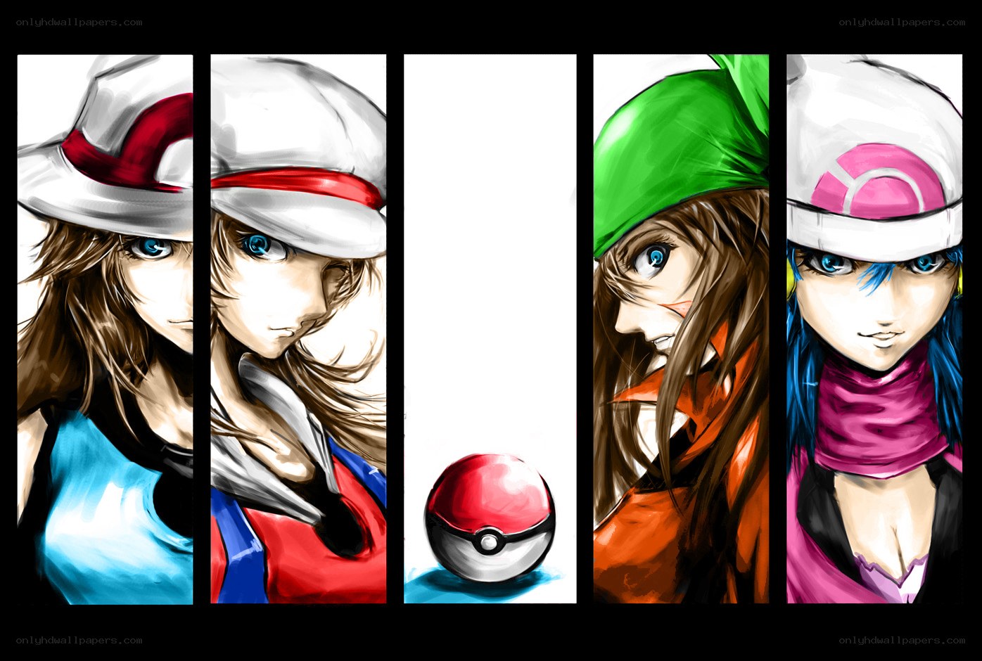Pokémon trainer portraits