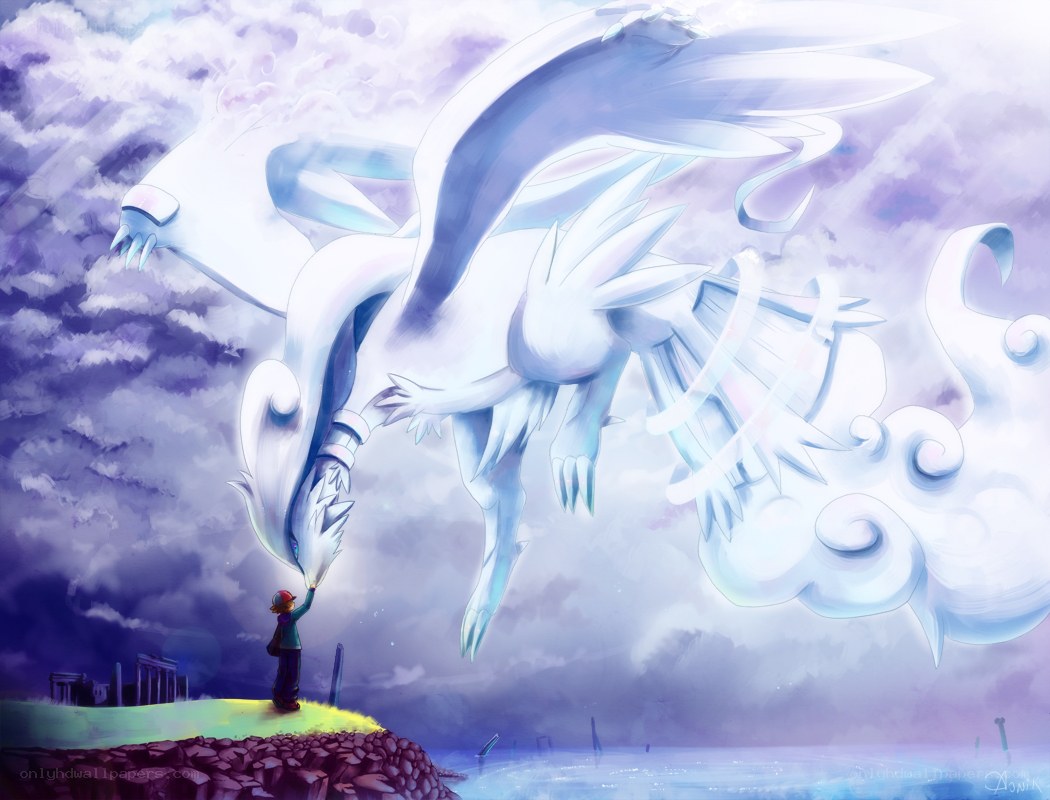 Pokémon trainer with Dialga