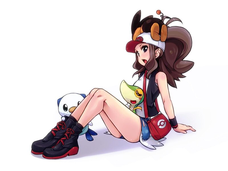 Pokémon trainer with Pokémon