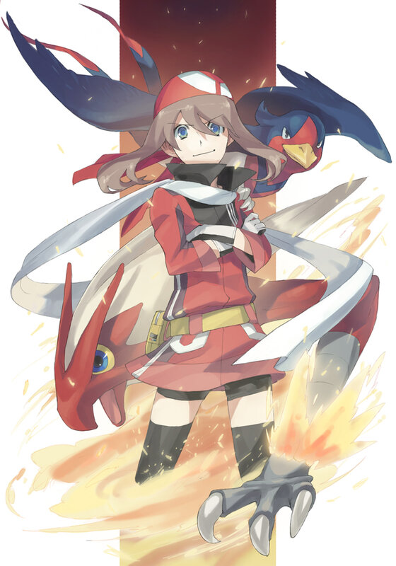 Pokémon trainer with Pokémon