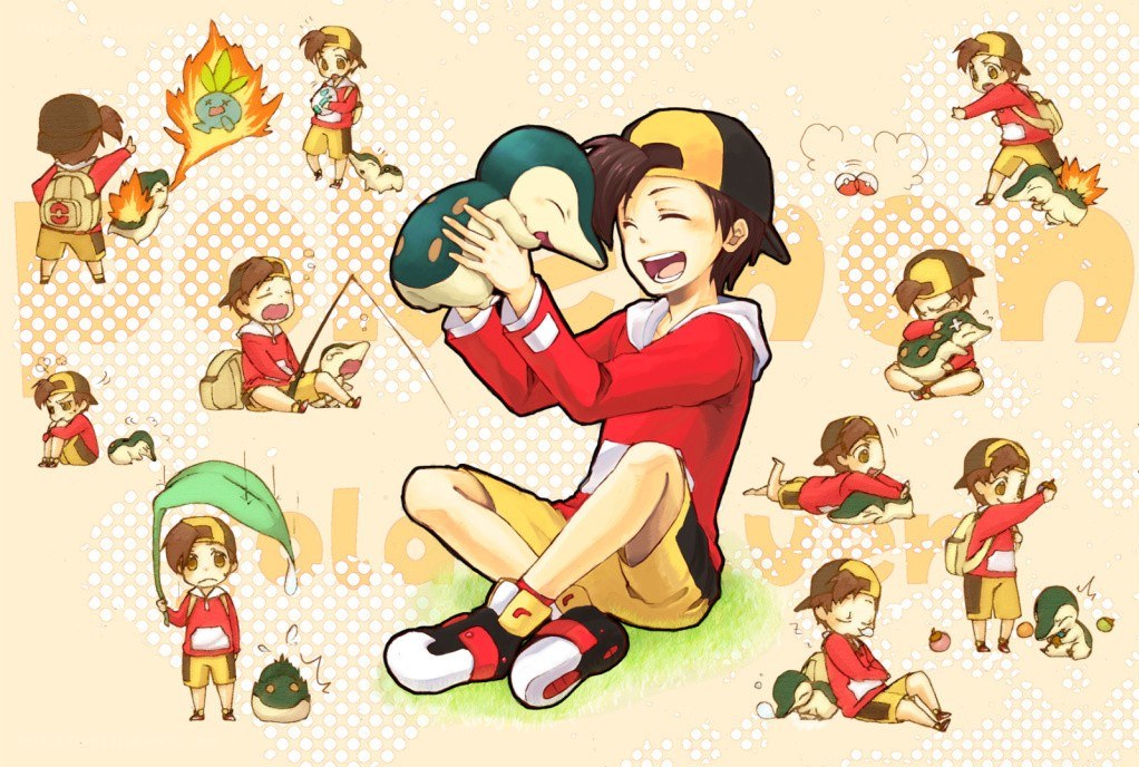 Pokémon trainer with Snorlax