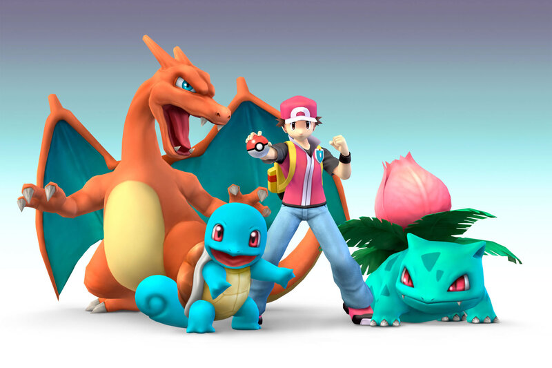 Pokémon trainer with starter Pokémon