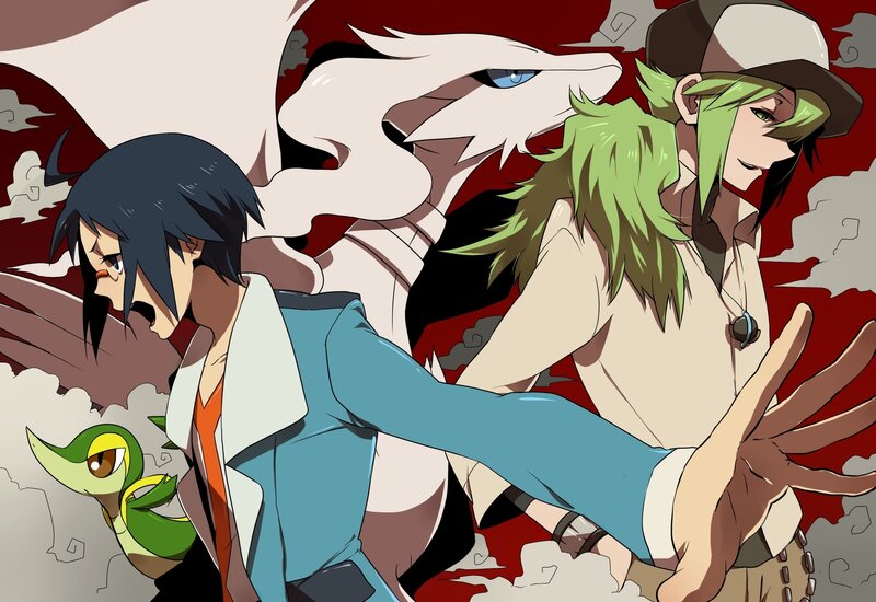 Pokémon trainers and their Pokémon