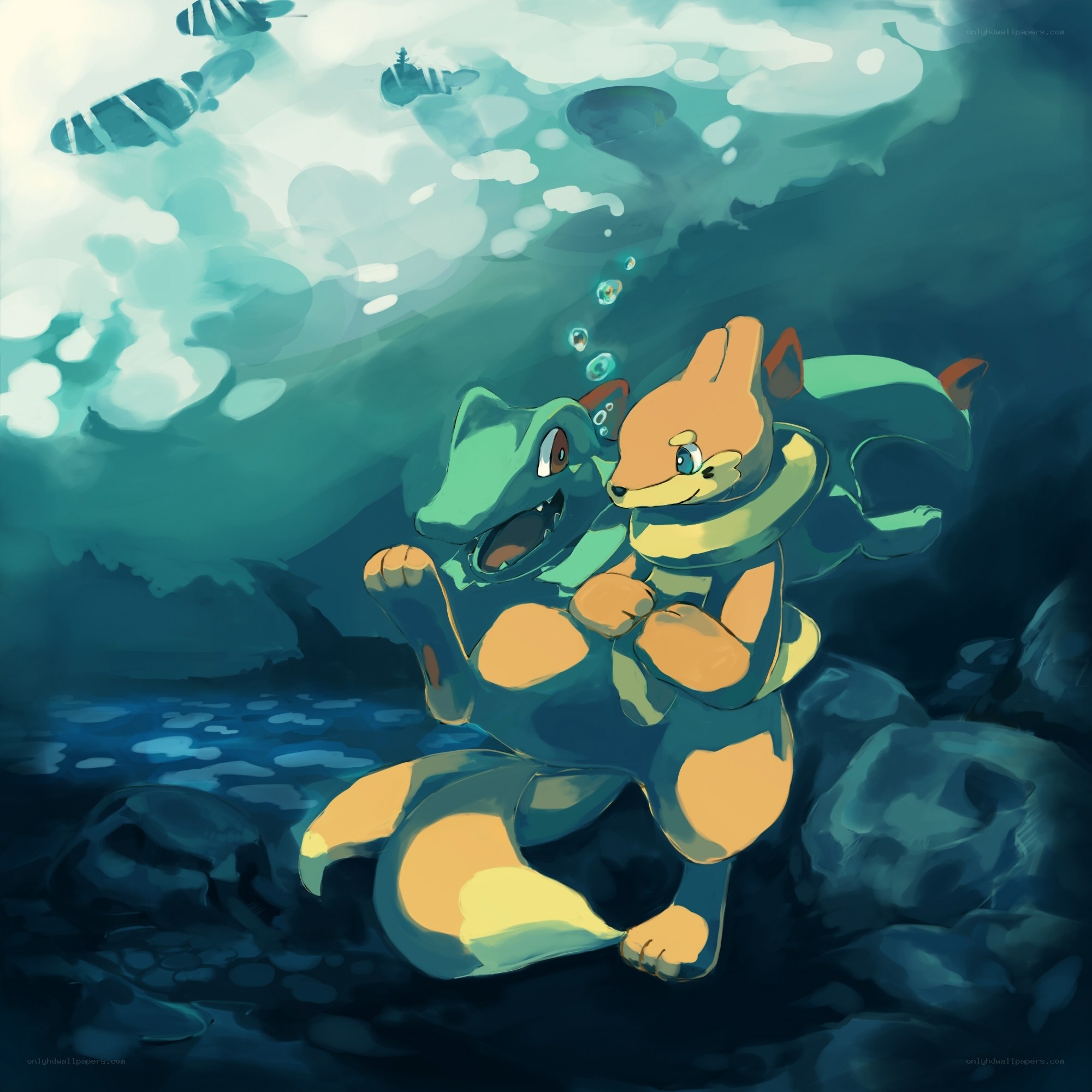 Pokémon underwater adventure