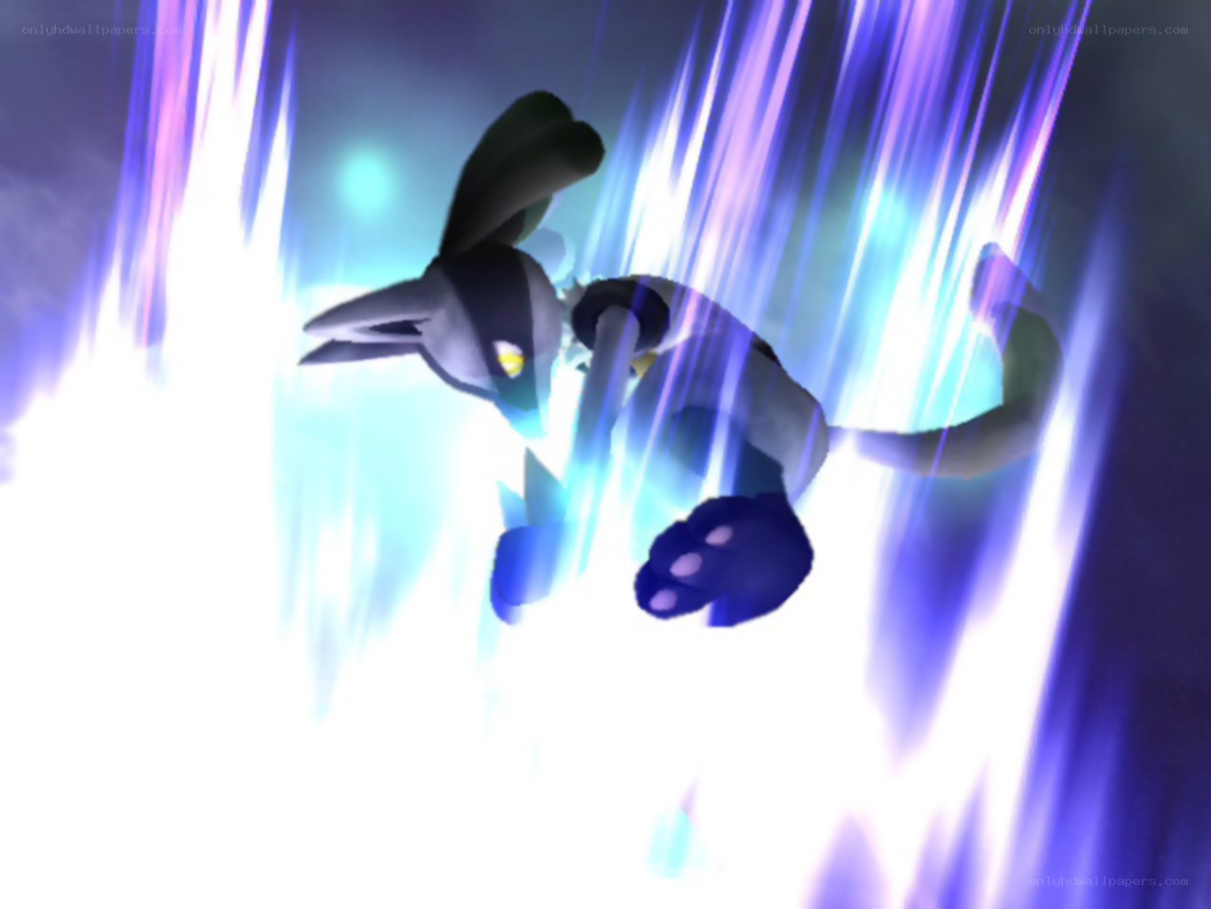 Pokémon using a powerful move
