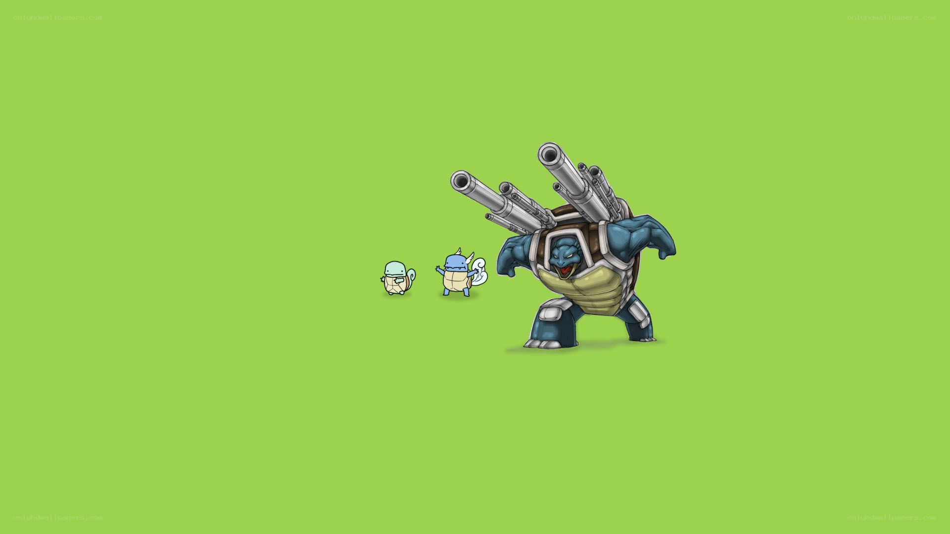 Pokémon with cannons