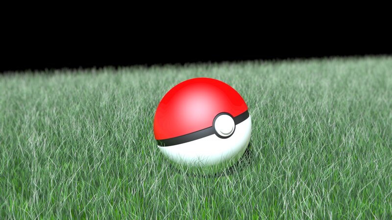 Pokeball in Grass