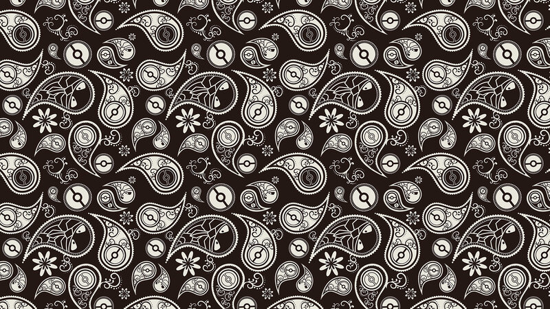 Pokeball Paisley Pattern