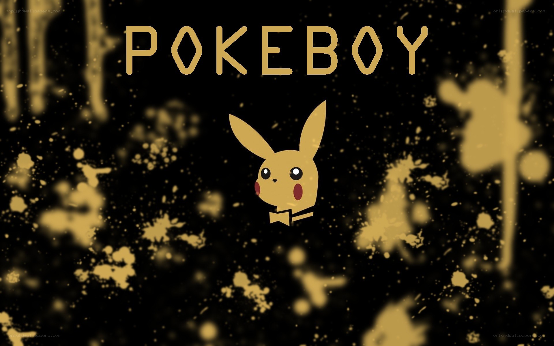 Pokeboy Pikachu logo