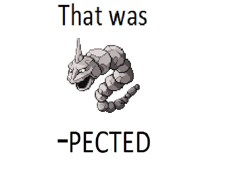 Pokedex meme with Onix