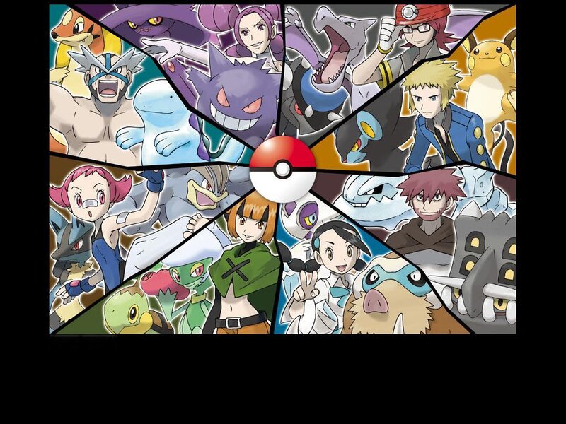 Pokemon Characters and Trainers — Red