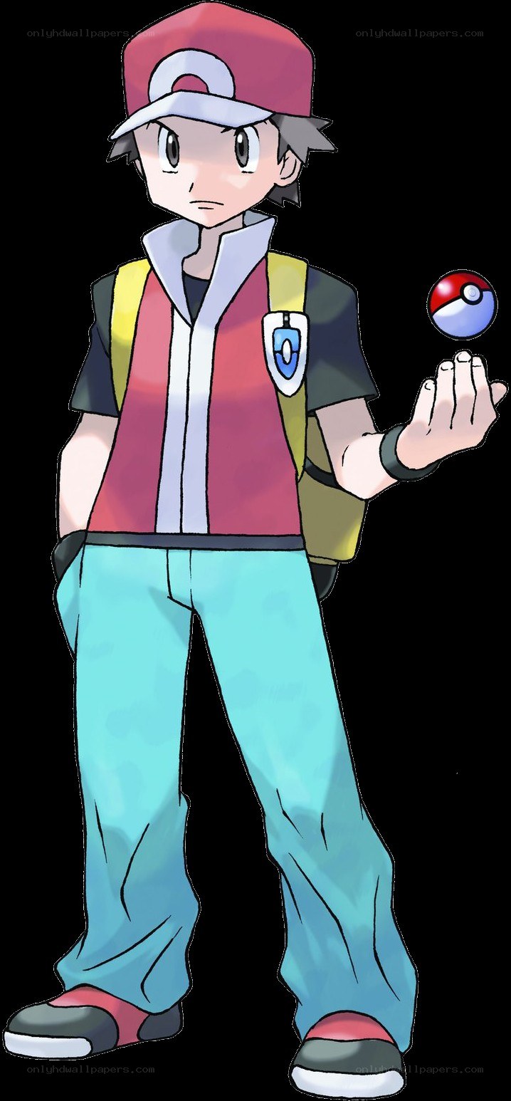 Pokemon trainer with pokeball