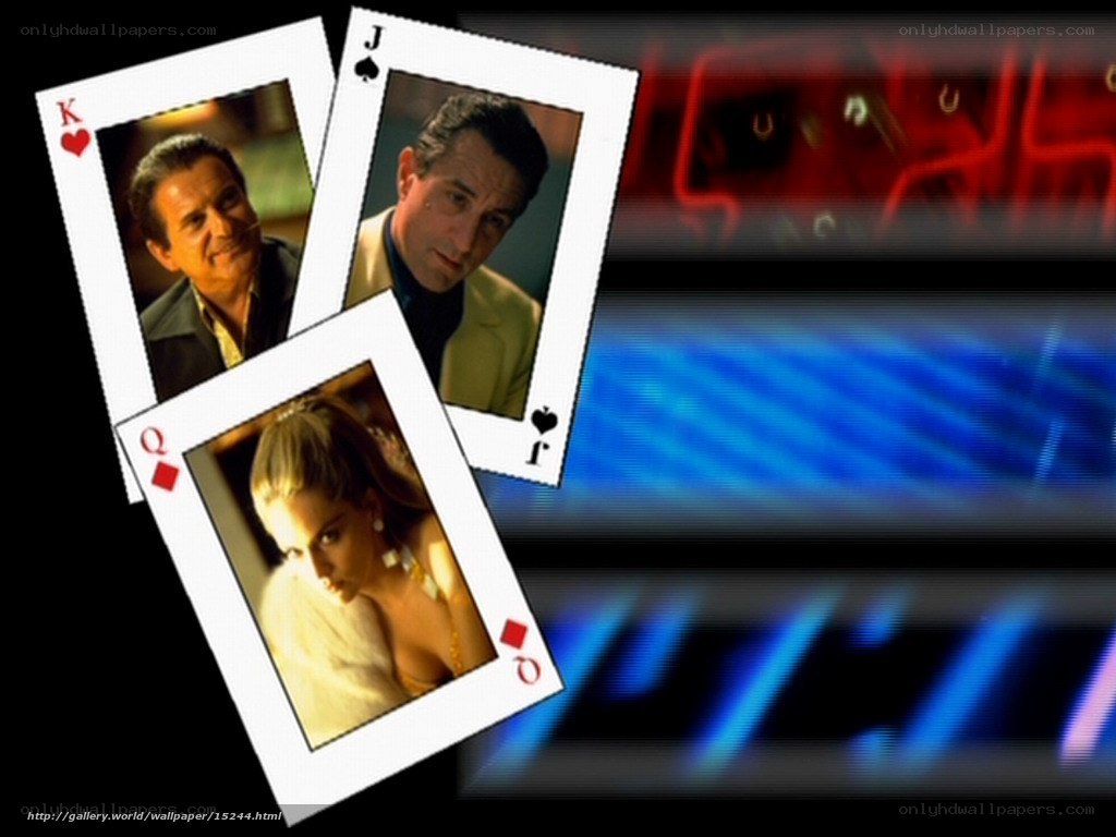 Poker cards with movie characters