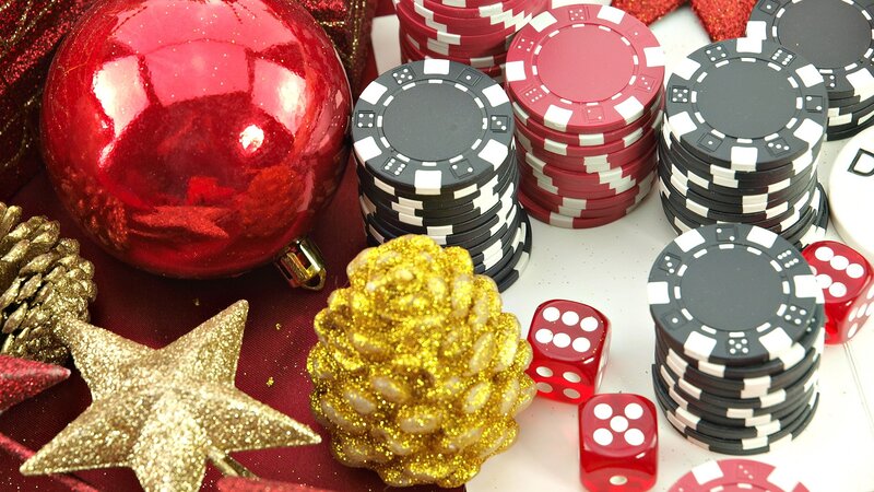 Poker Chips and Ornaments