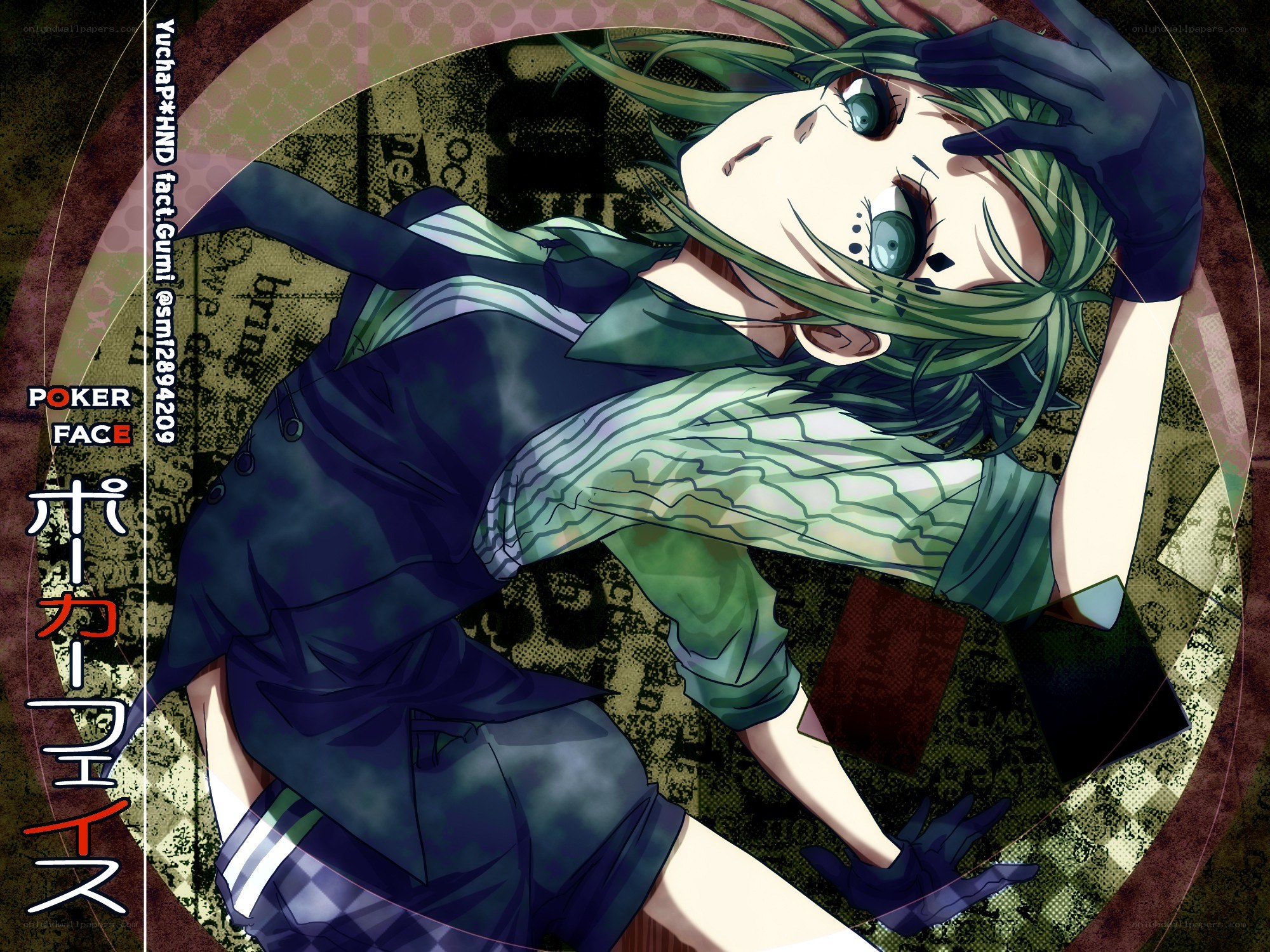 Poker Face anime character