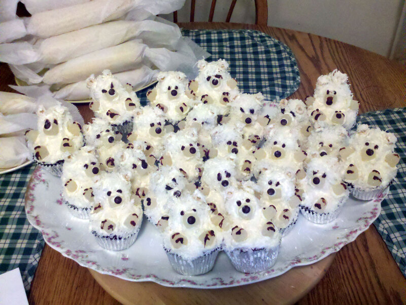 Polar Bear Cupcakes