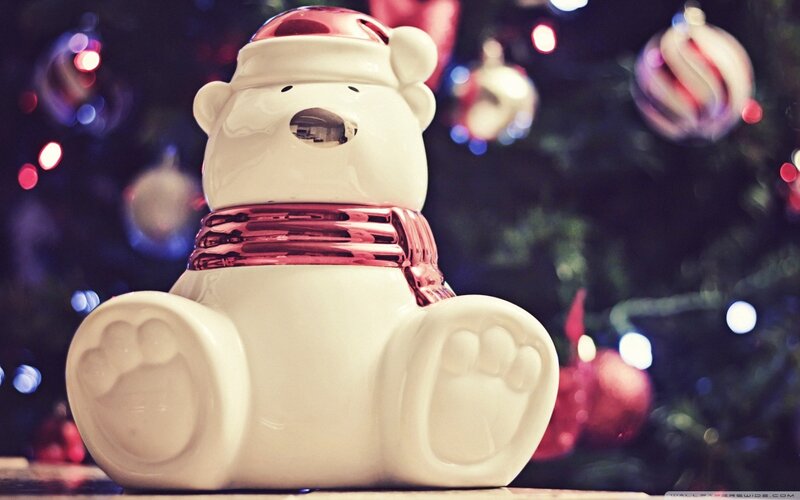 Polar Bear Figurine — White