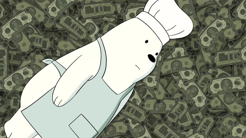 Polar Bear in Chef Hat