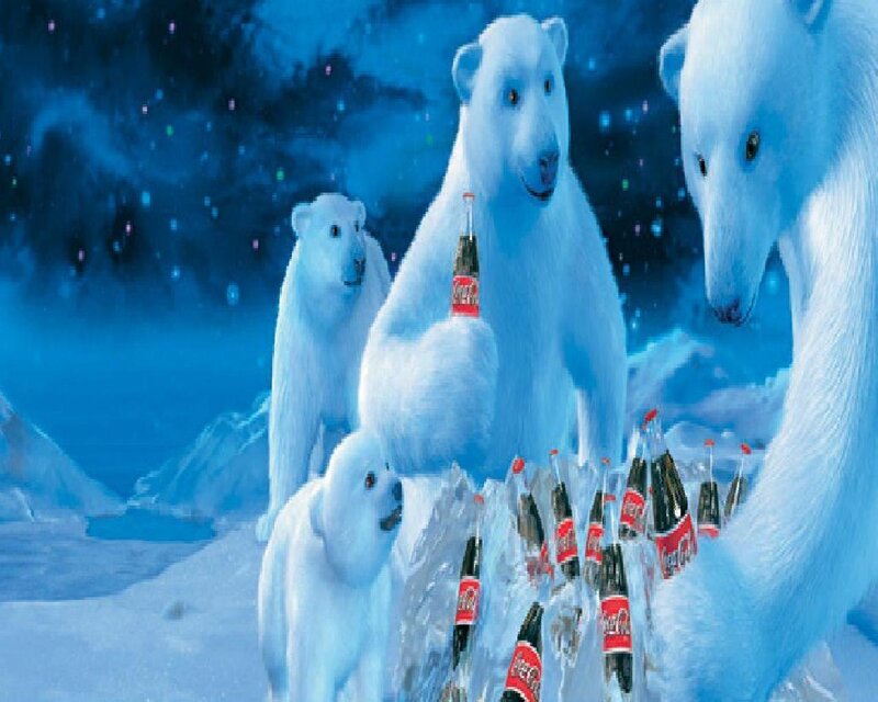 Polar Bears with Bottles