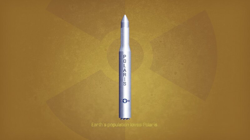 Polaris missile illustration