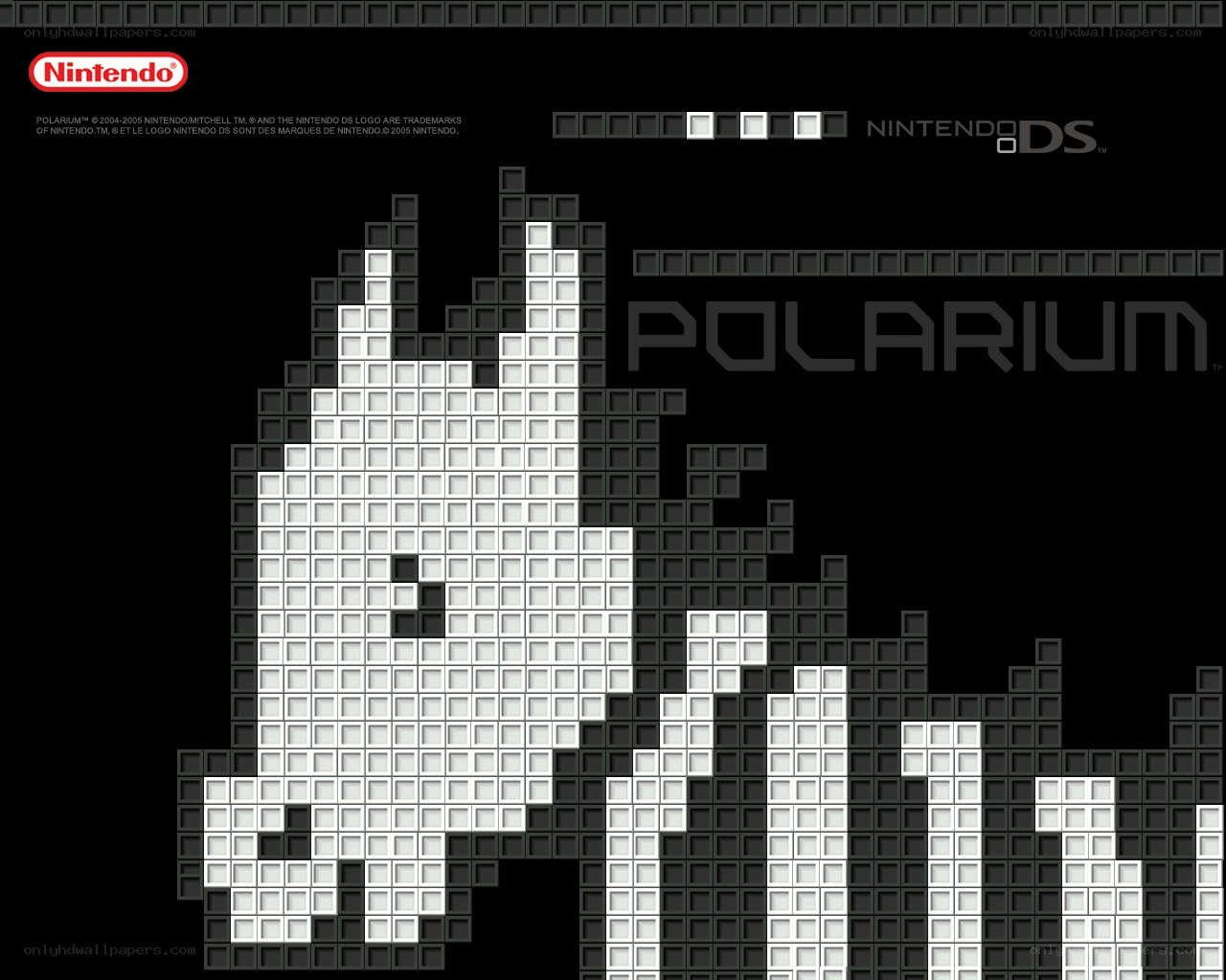 Polarium game title screen