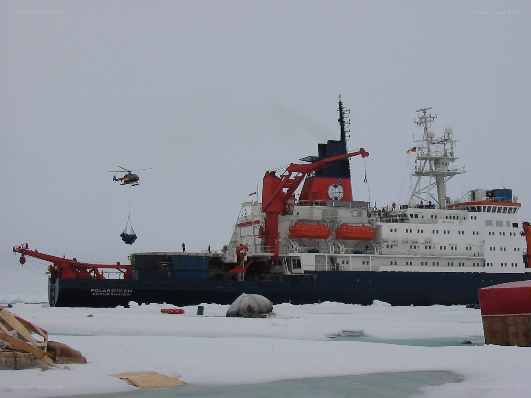 Polarstern ice research vessel
