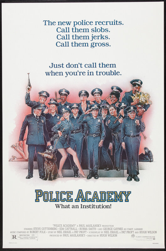 Police Academy movie poster