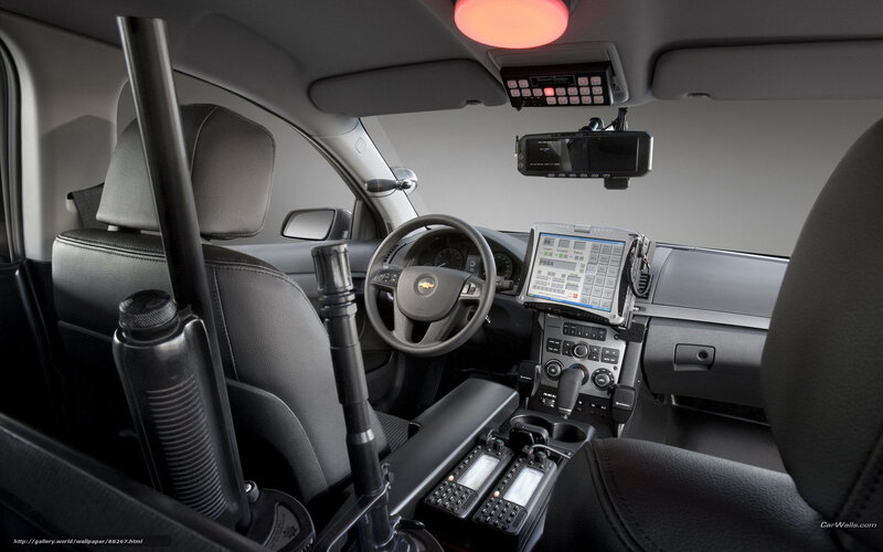 Police Car Interior