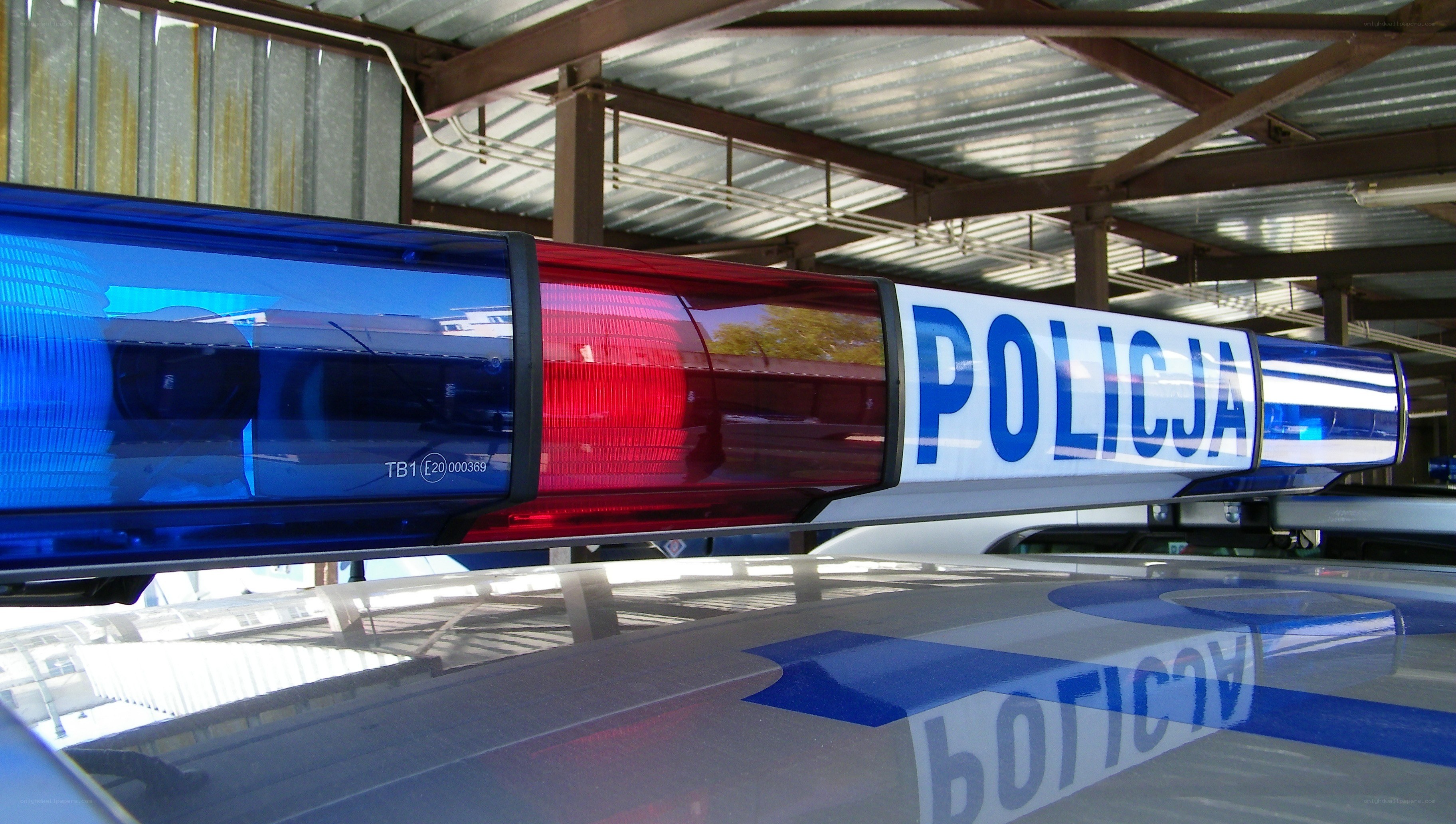 Police car light bar