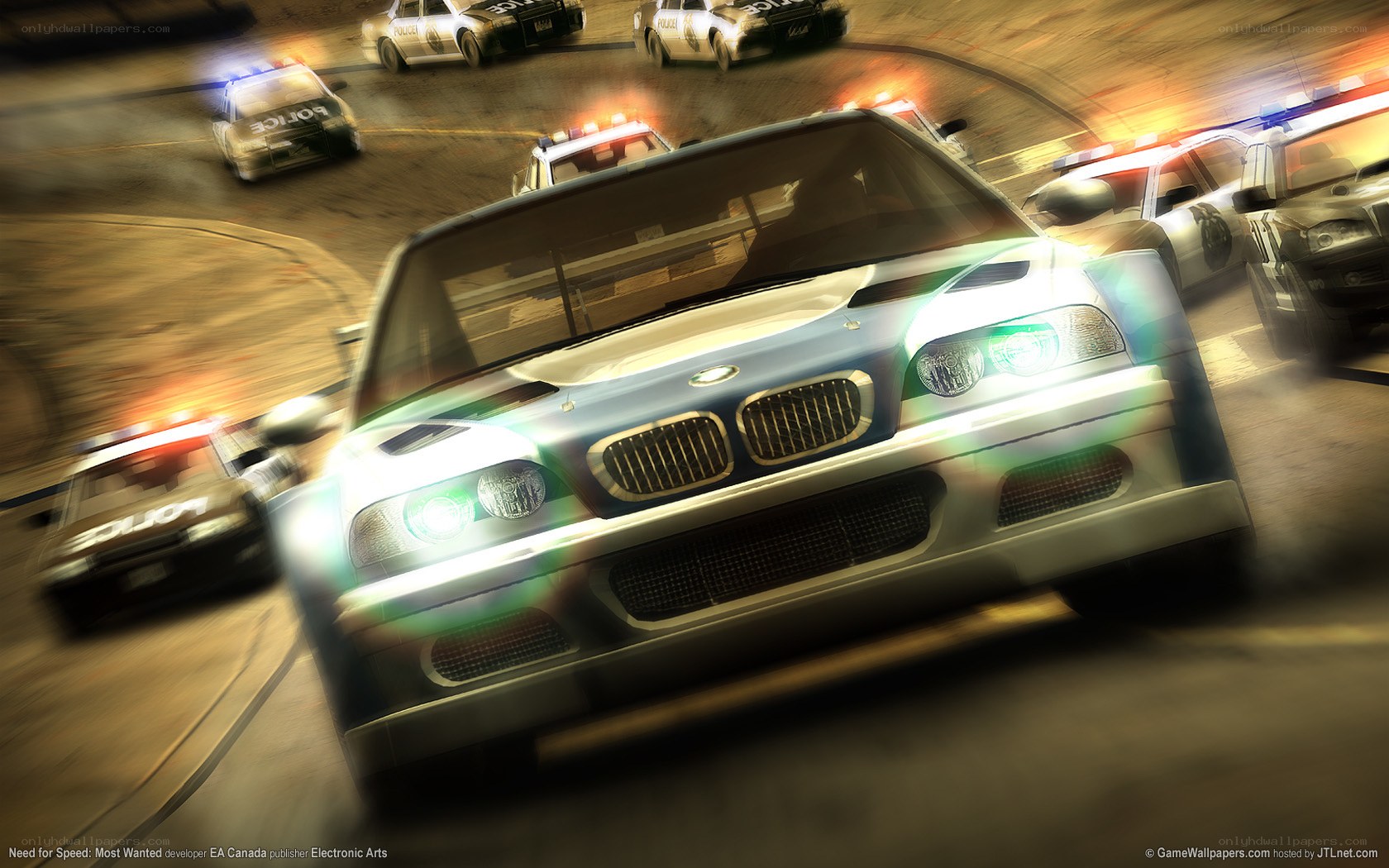 Police chase in Need for Speed