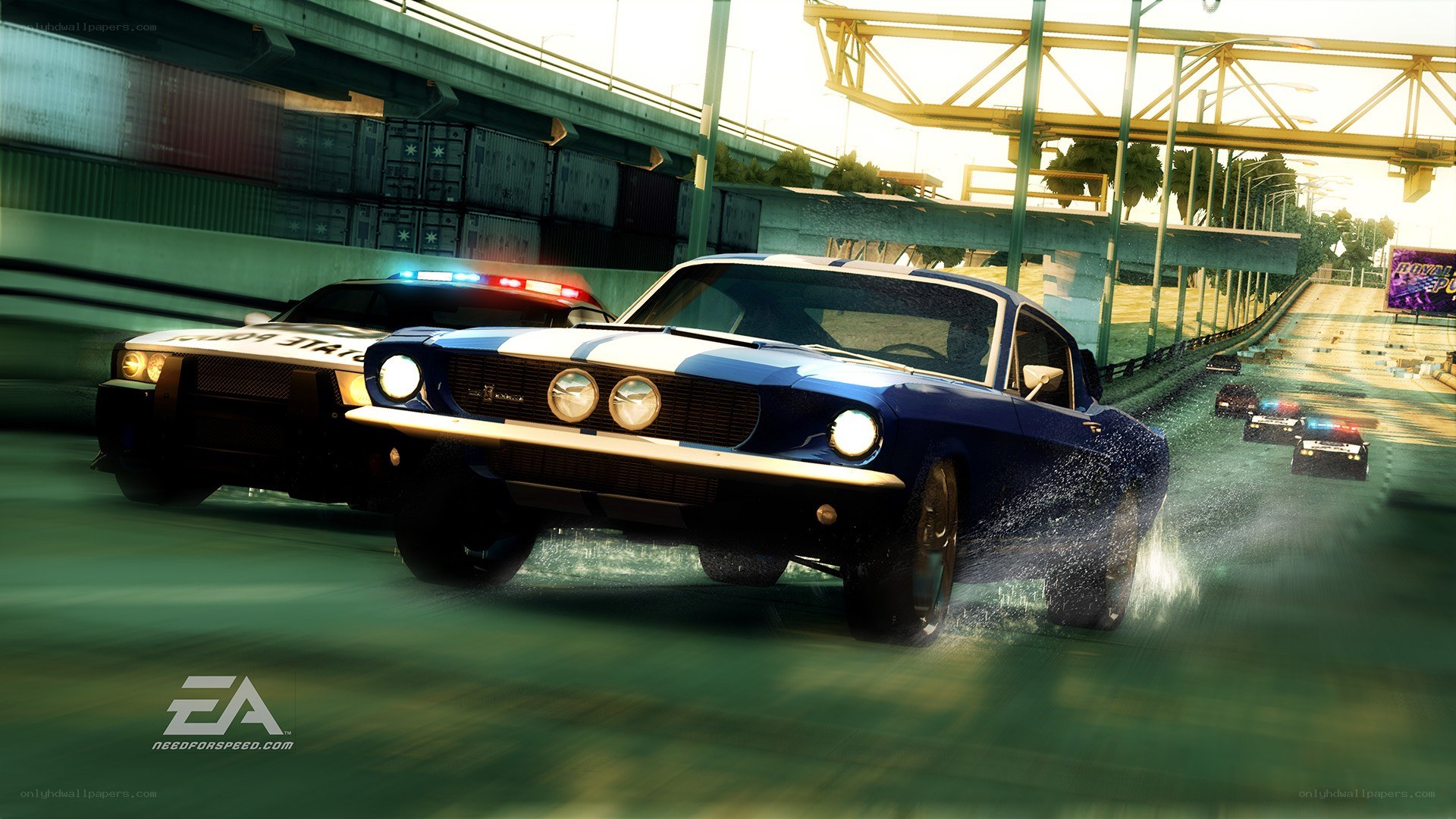 Police chase in Need for Speed