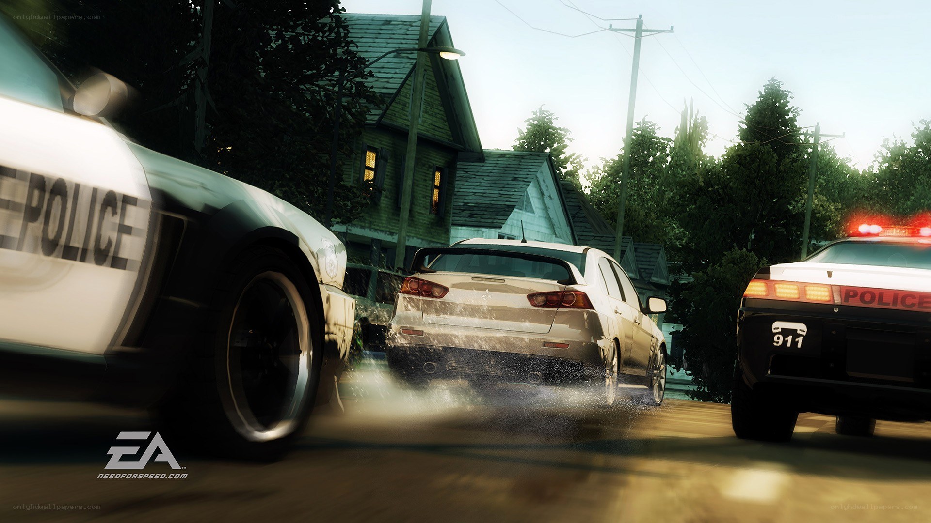 Police chase in Need for Speed