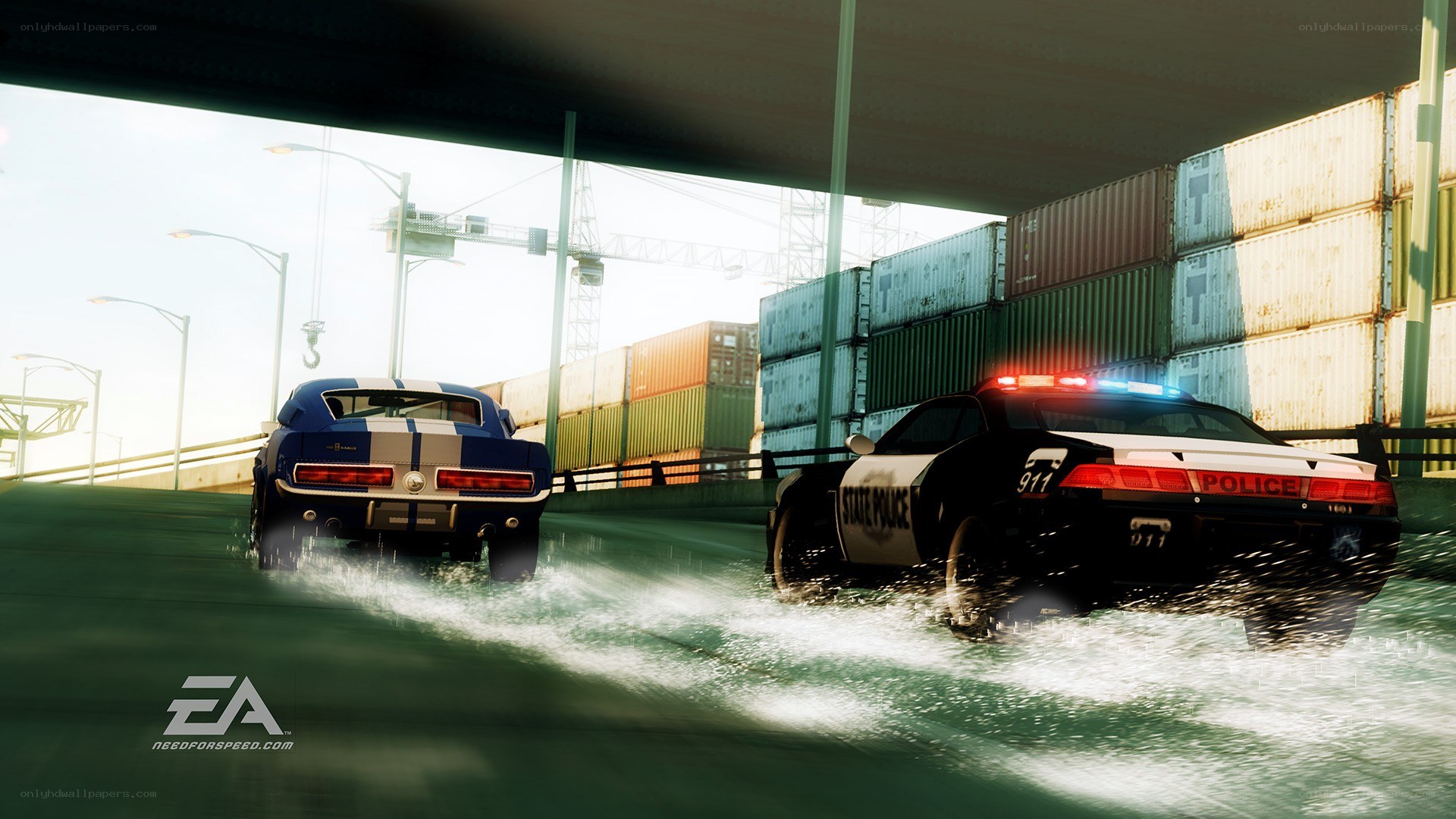 Police chase in Need for Speed