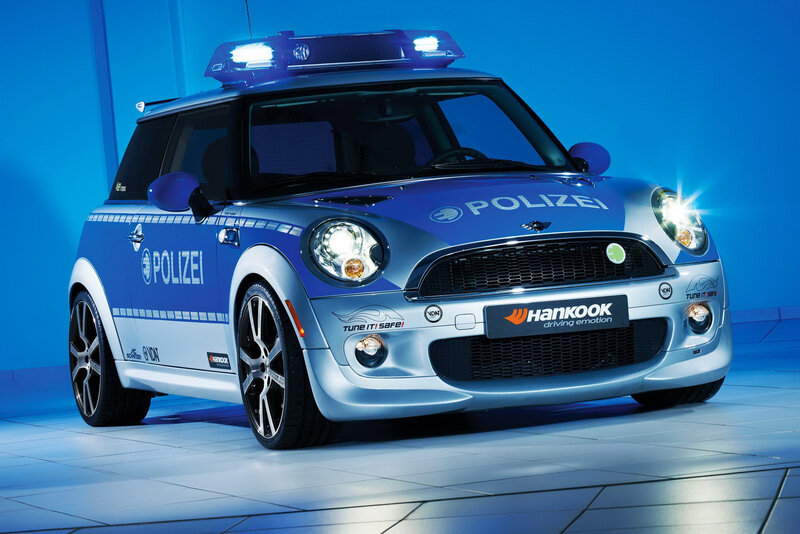 Police Mini Cooper Car