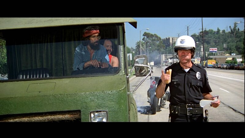 Police Officer and Van