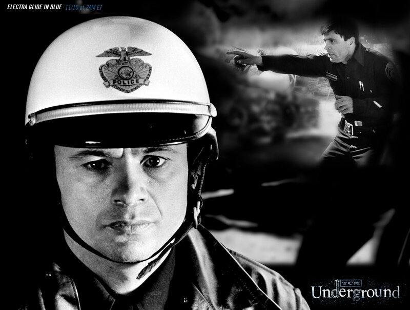 Police Officer in Helmet